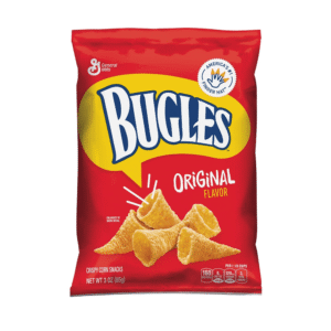 Bugles Corn Snacks, Original, 3oz, 6ct