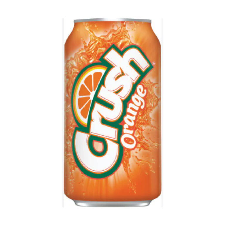 Crush Orange Soda – 355ml X 12 Cans