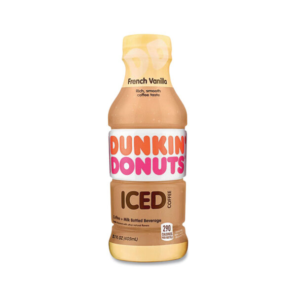 Dunkin Iced Coffee Vanilla  405ml X 12 bottles