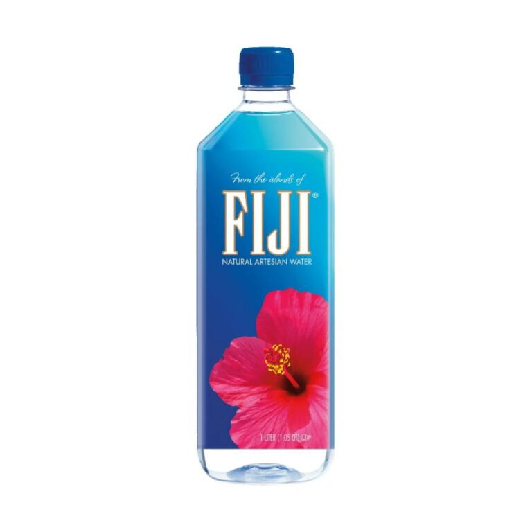 FIJI Natural Artesian Bottled Water 1L x 12 PET