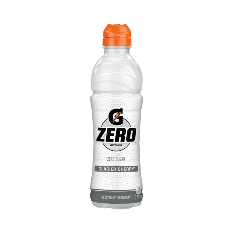 Gatorade G 710 Glacier Cherry Zero Sugar 710ml x 24 Plastic Bottles