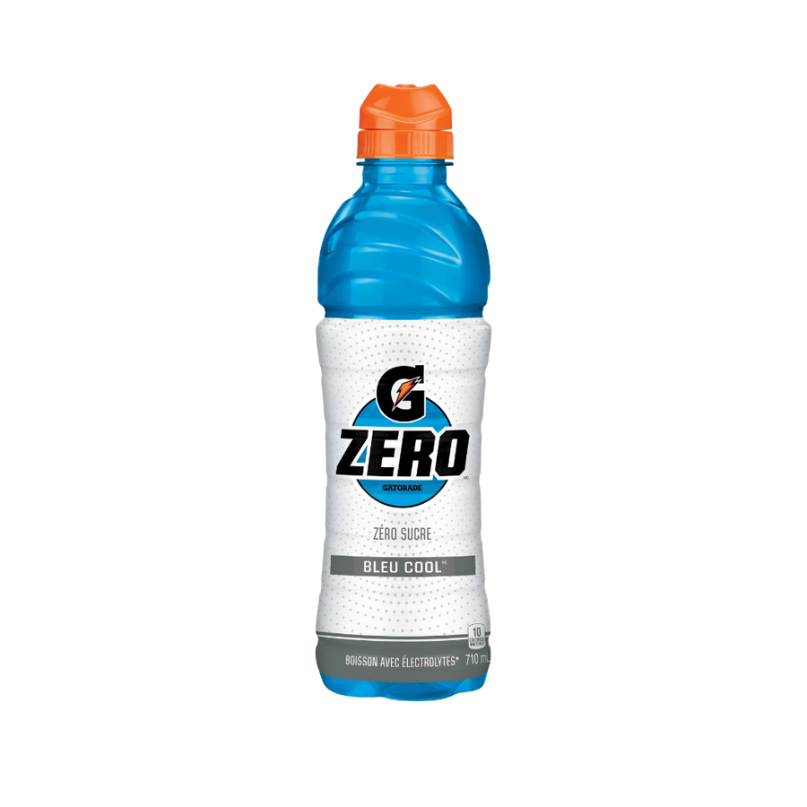 Gatorade G 710 Zero Sugar Blue 710ml x 24 Plastic Bottles