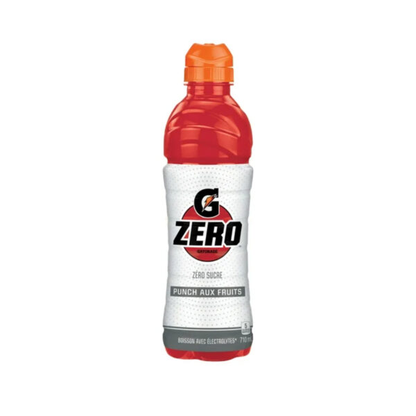 Gatorade G 710 Zero Sugar Punch 710ml x 24 Plastic Bottles
