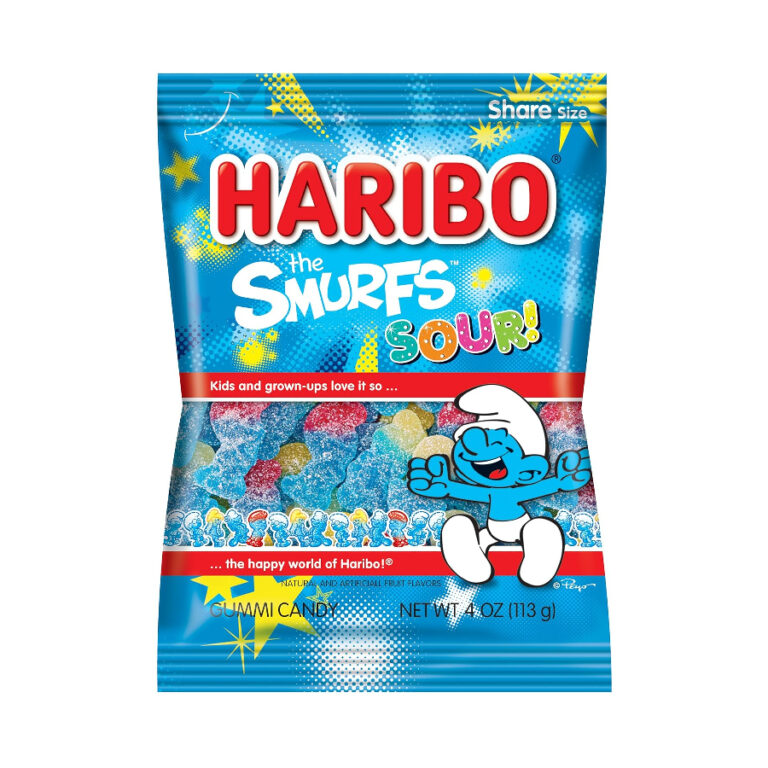 HARIBO The Smurfs Sour Gummi Candy – 4oz 12ct