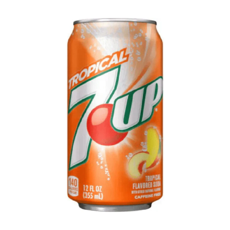 7UP Tropical Soda 355ml X 12 Cans