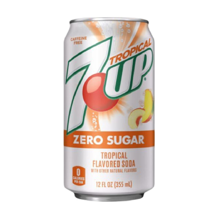 7UP Tropical Zero Sugar Soda 355ml X 12 Cans