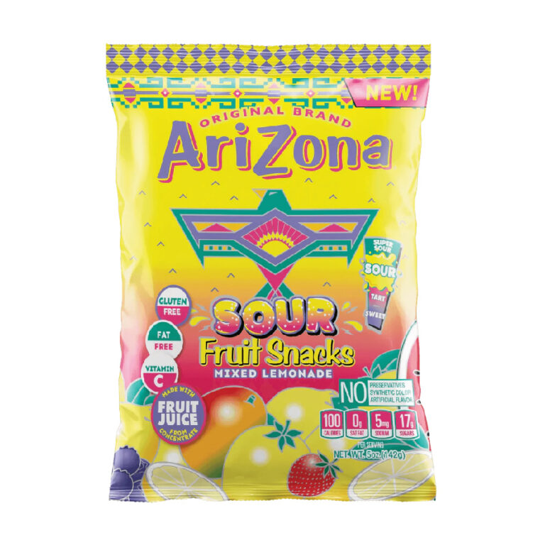 Arizona Sour Fruit Snacks 142gm x 12ct