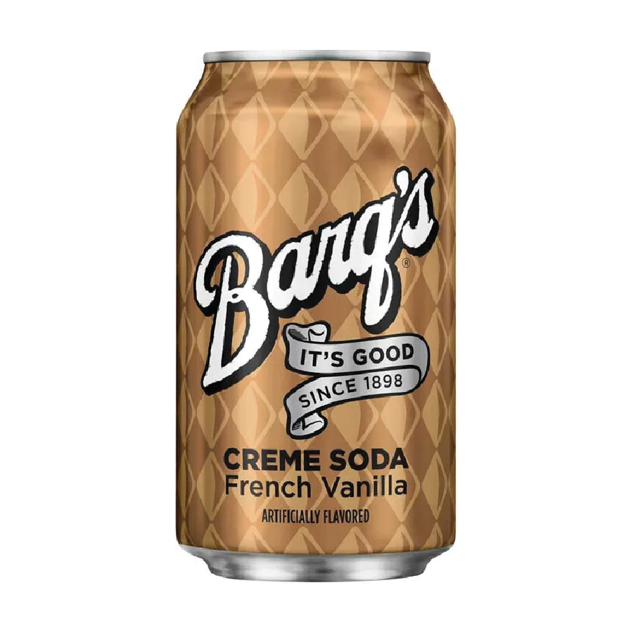 Barq’s Creme Soda (French Vanilla) 355ml X 12 Cans