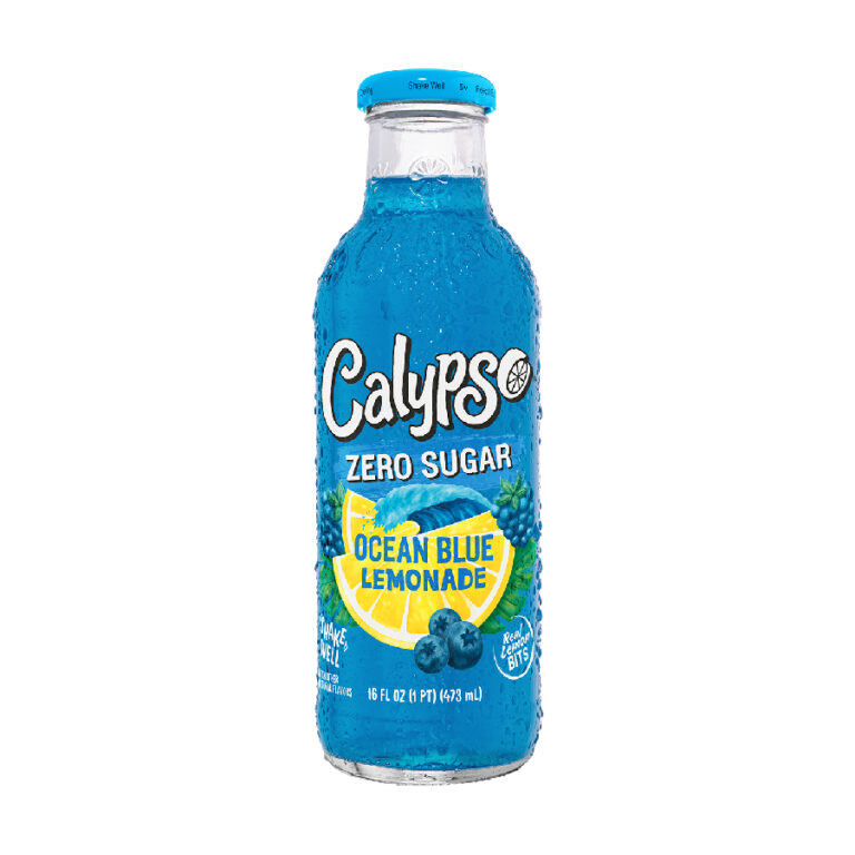 Calypso Ocean Blue Lemonade (Zero Sugar) –  591ml X 12ct