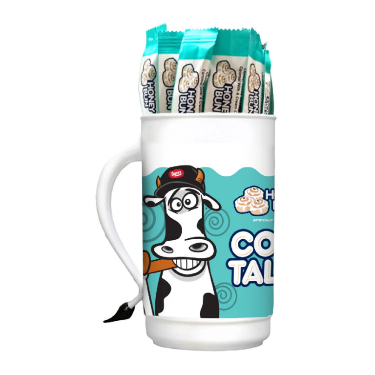 Cow Tales Sticks Honey Bun with Mug – 1oz 100ct