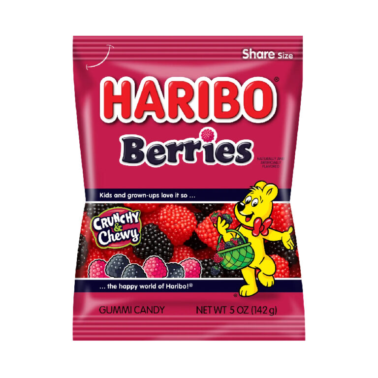 HARIBO Berries Gummi Candy – 5oz 12ct