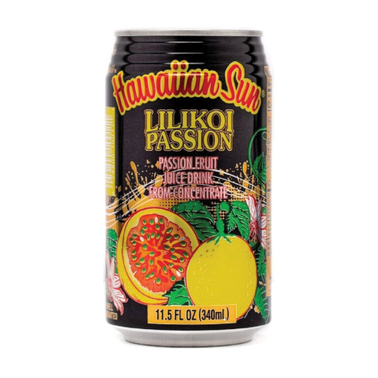 Hawaiian Sun Lilikoi Passion – 340ml x 24 Cans