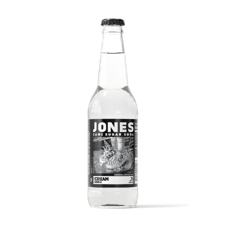 Jones Cream Soda 355ml X 12ct (Cane Sugar Soda)