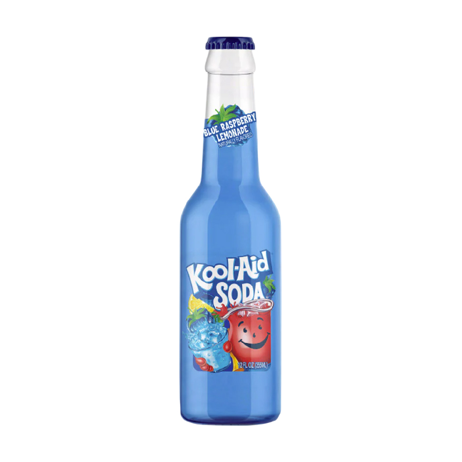 Kool-Aid Soda Blue Raspberry Lemonade 355ml (12 Pack)