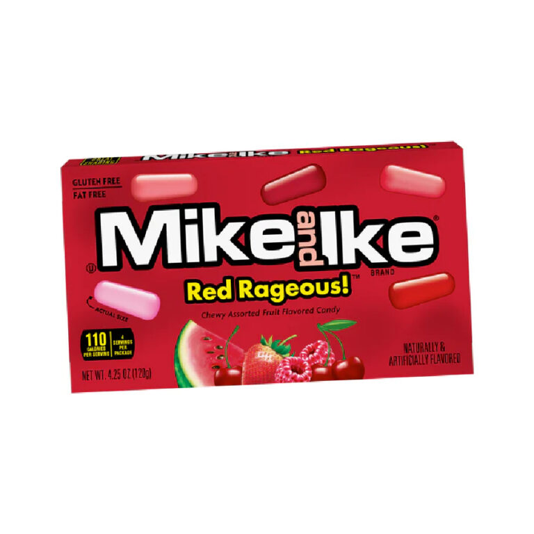 Mike and Ike Red Rageous! Theatre Box 4.25oz X 12Pack