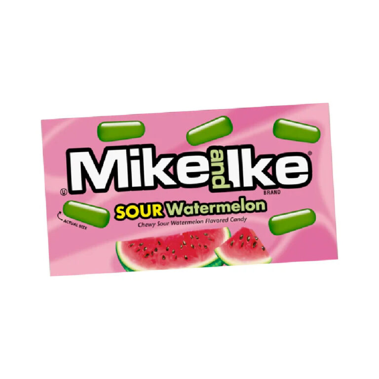 Mike and Ike Sour Watermelon Theatre Box 4.25oz X 12Pack