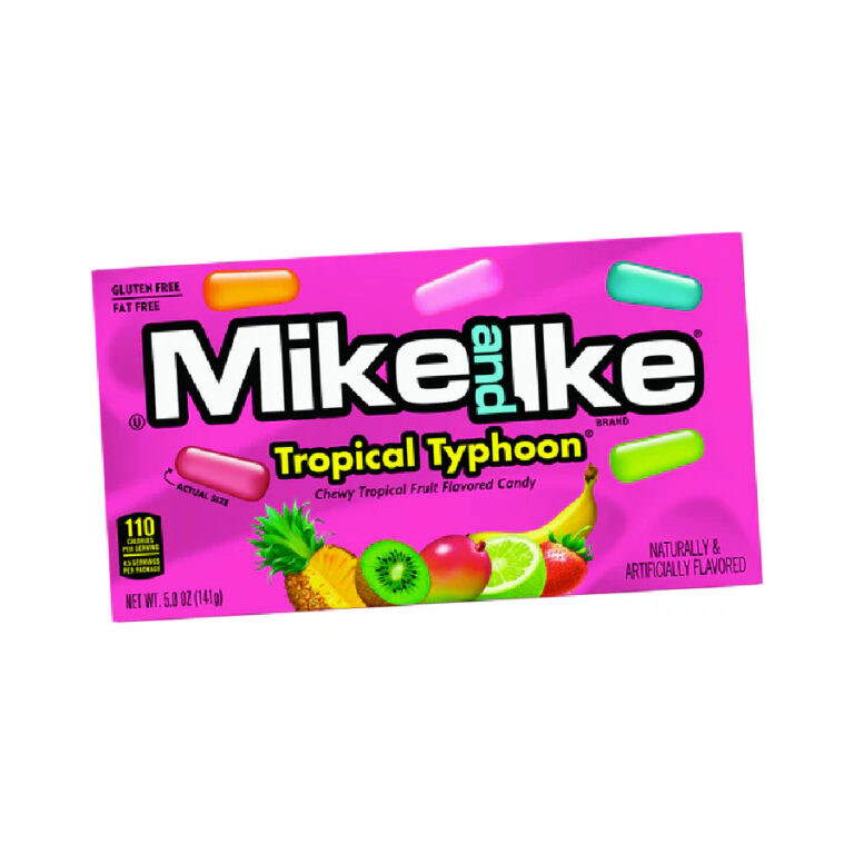 Mike & Ike Tropical Typhoon Theatre Box 4.25oz X 12Pack