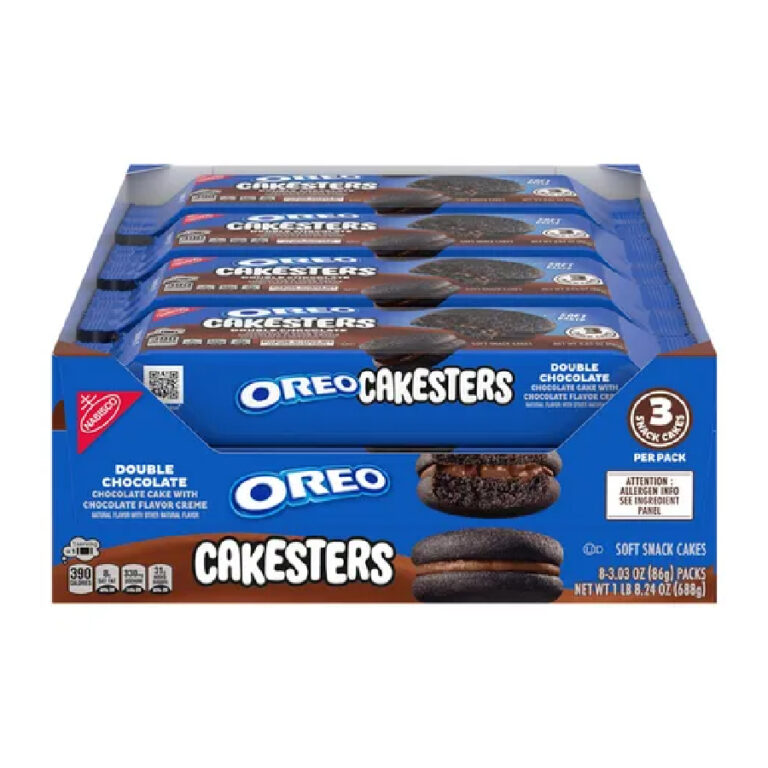 Nabisco Oreo Cakesters Double Chocolate 3.03oz – 8Pack