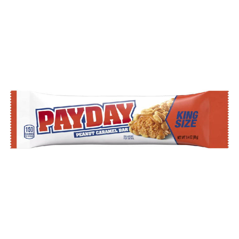 Payday Peanut Caramel Bar King size 3.4oz 18ct