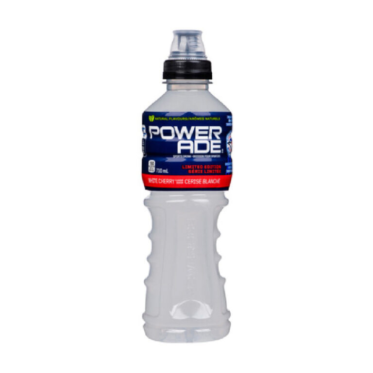 Power Ade White Cherry -710ml X 12 Bottles