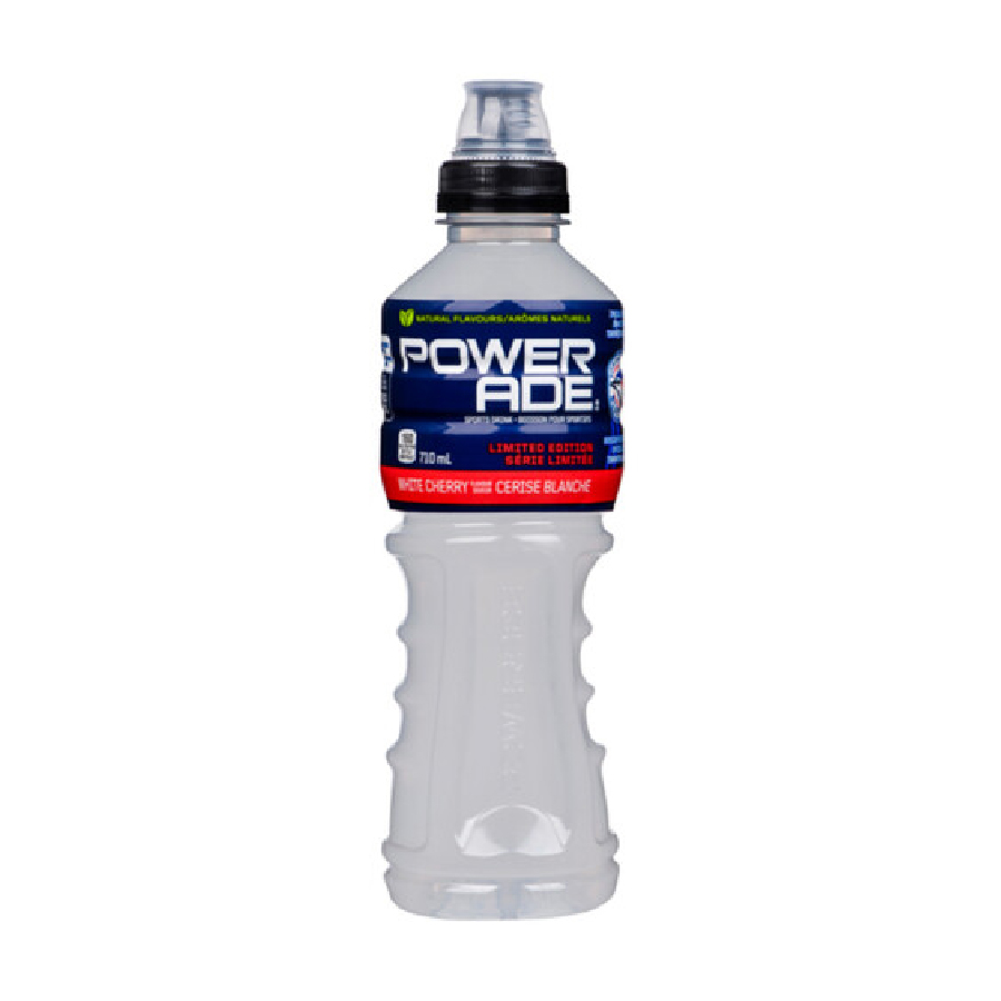 Power Ade White Cherry -710ml X 12 Bottles