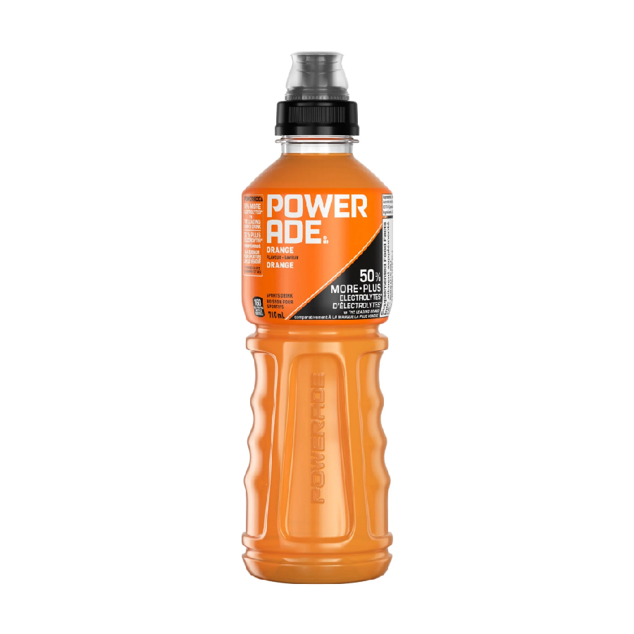 Powerade Orange -710ml X 12 Bottles