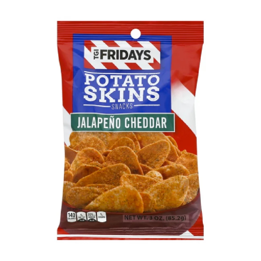 TGI Fridays Jalapeno Cheddar (Potato Skins Snacks) – 3oz 6Pack