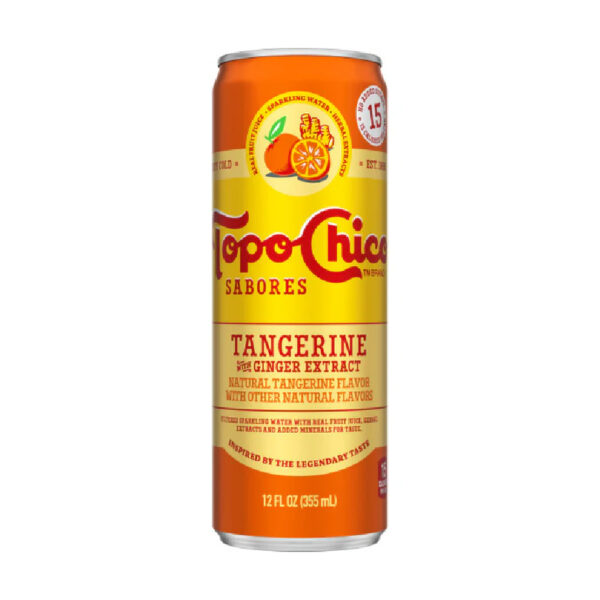 Topo Chico Tangerine With Ginger Extract