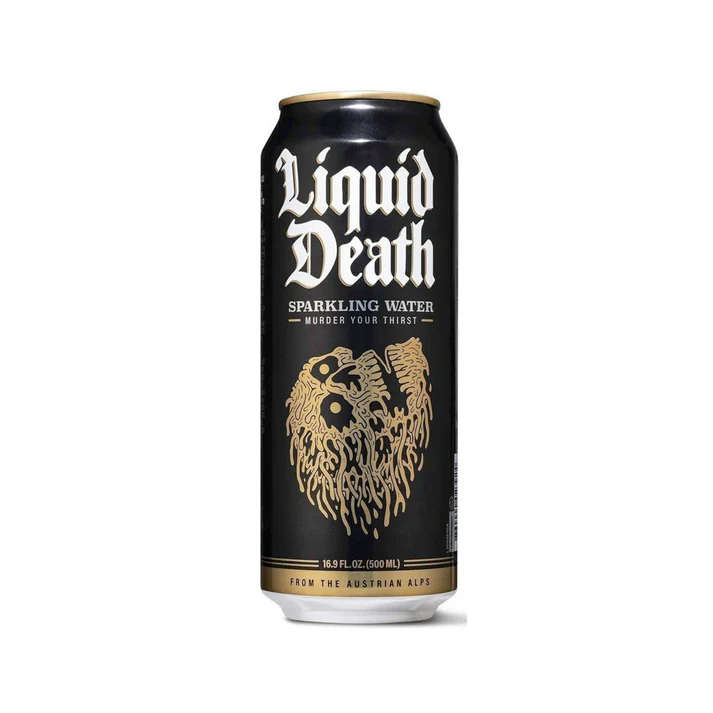 Liquid Death Sparkling Water 19.8oz – 24 Pack