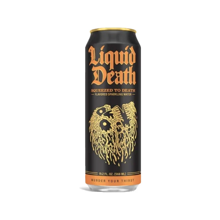 Liquid Death Squeezed to Death 19.8oz – 24 Pack