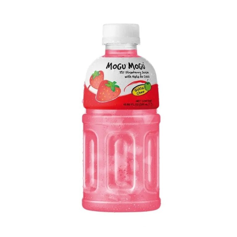 Mogu Mogu Strawberry Drink 320ml x 24