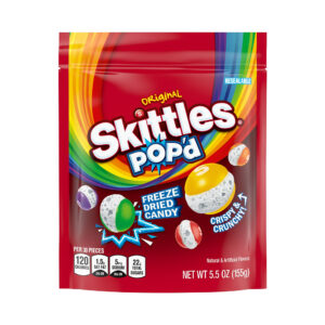 SKITTLES POP'D Original Standup Bag 5.5oz 8ct