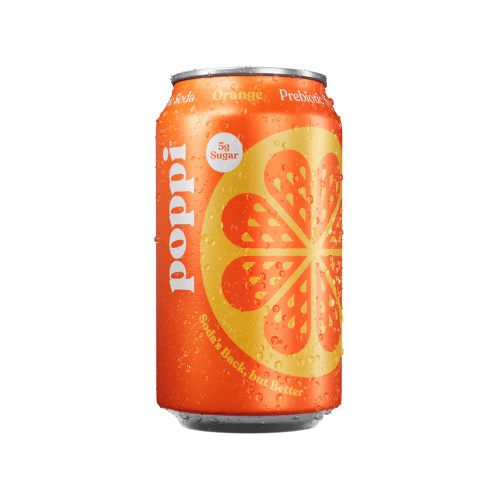 Poppi Orange Can 12 Oz – 12 Pack