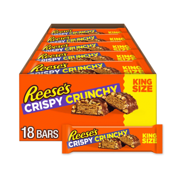 Reese's Crispy Crunchy Bar King Size 3.1oz 18ct