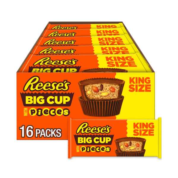 Reese's Cup with Reese's Pieces King Size 2.8oz 16ct