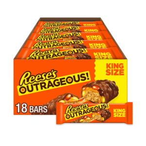 Reese's Outrageous Bar King Size 2.95oz 18ct