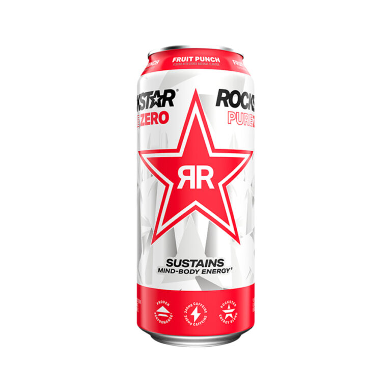 Rockstar Energy Drink Pure Zero Punched 473ml x 12 Cans