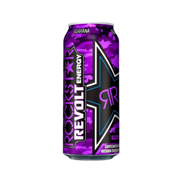 Rockstar Energy Drink Revolt Killer Grape 473ml x 12 Cans