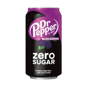 Dr Pepper Blackberry Zero Sugar Soda 355ml X 12 Cans