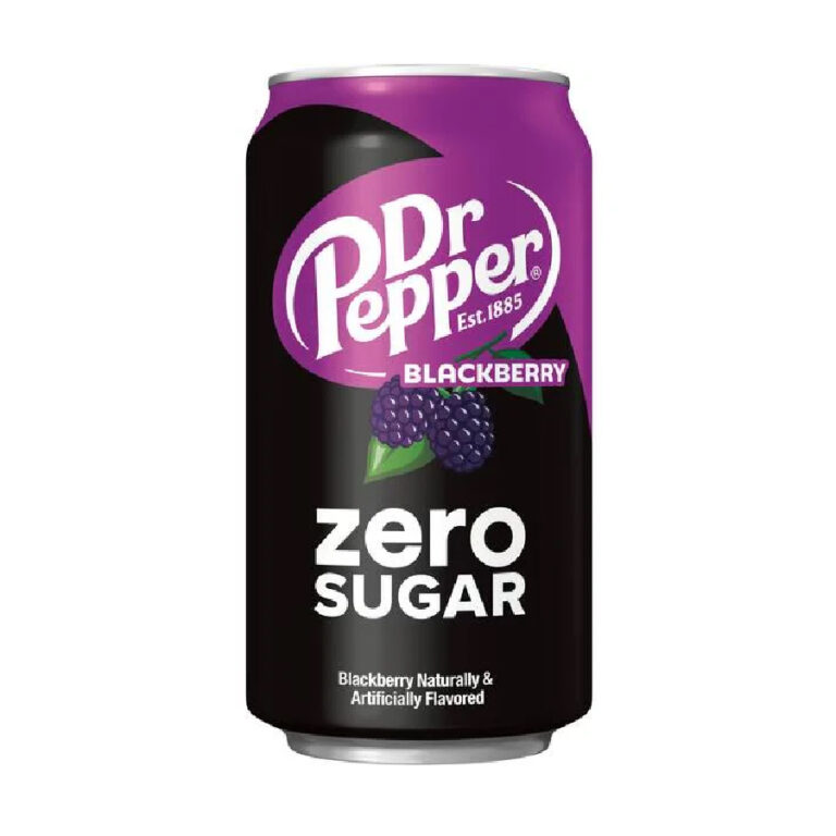 Dr Pepper Blackberry Zero Sugar Soda 355ml X 12 Cans