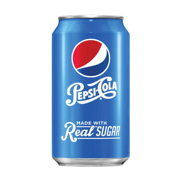 Pepsi Cola (Made with Real Sugar) Soda 355ml X 12 Cans