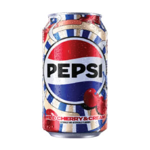 Pepsi Wild Cherry & Cream Soda 355ml X 12 Cans