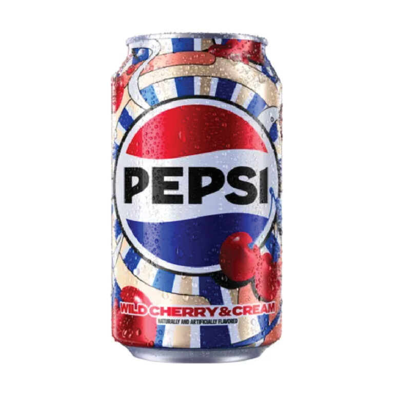 Pepsi Wild Cherry & Cream Soda 355ml X 12 Cans