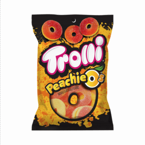 Trolli Peachie Peg Bag 4.25oz 12ct