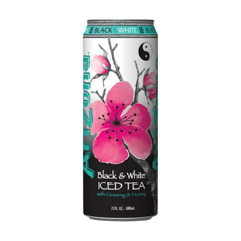 Arizona Black & White Iced Tea 680ml x 24 Cans