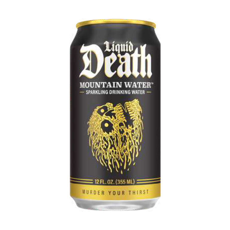 Liquid Death Mountain Water Sparkling Water 12oz – 24 Pack