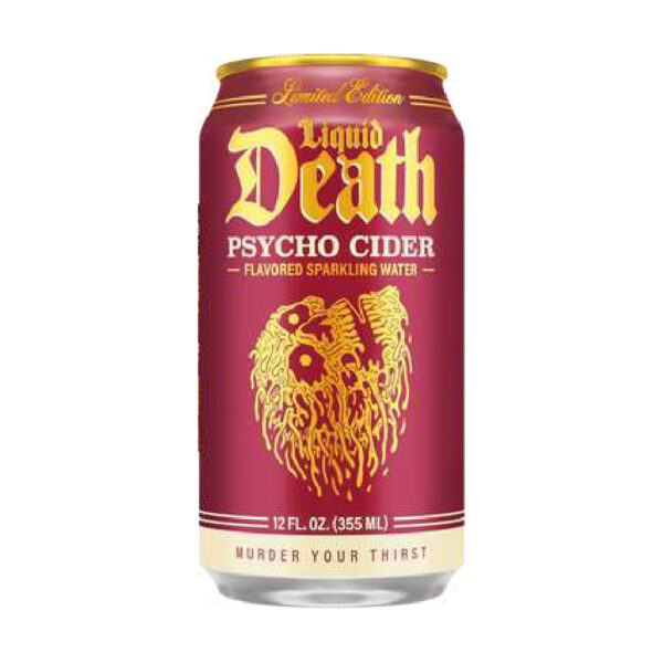 Liquid Death Psycho Cider