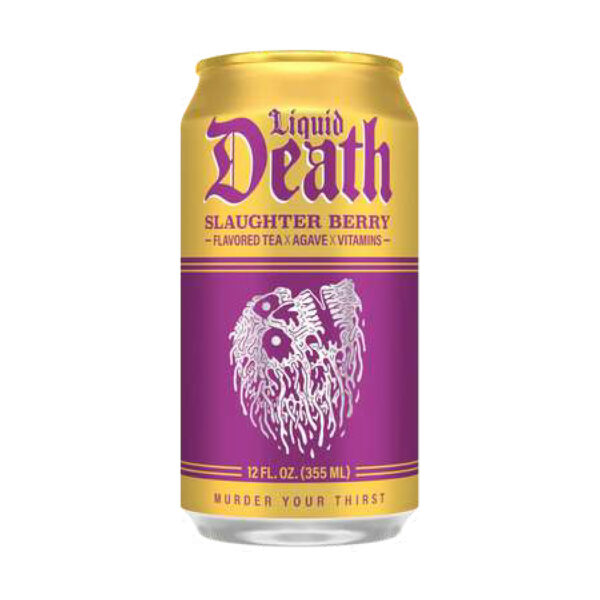 Liquid Death Slaughter Berry