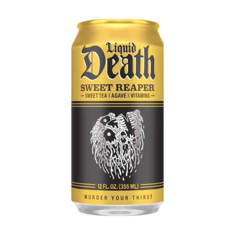 Liquid Death Sweet Reaper Iced Tea 12oz – 24 Pack