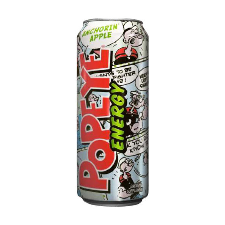 Popeye Energy Anchorin’ Apple 473ml X 12ct